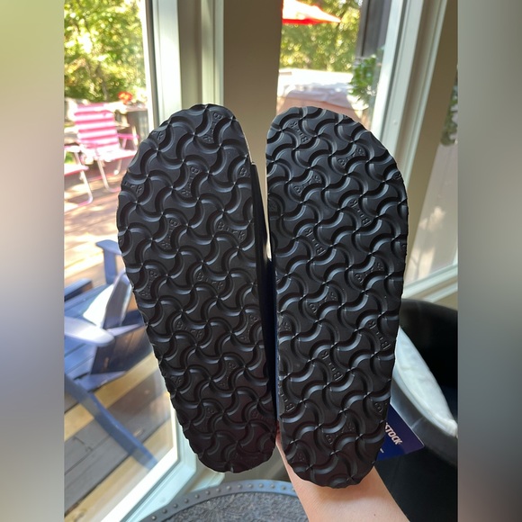 BIRKENSTOCK ARIZONA SOFT FOOTBED SANDALS IN BLUE 38 EU (7 US) narrow fit - Picture 11 of 12